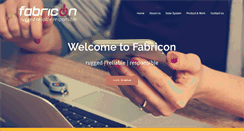 Desktop Screenshot of fabricon.in